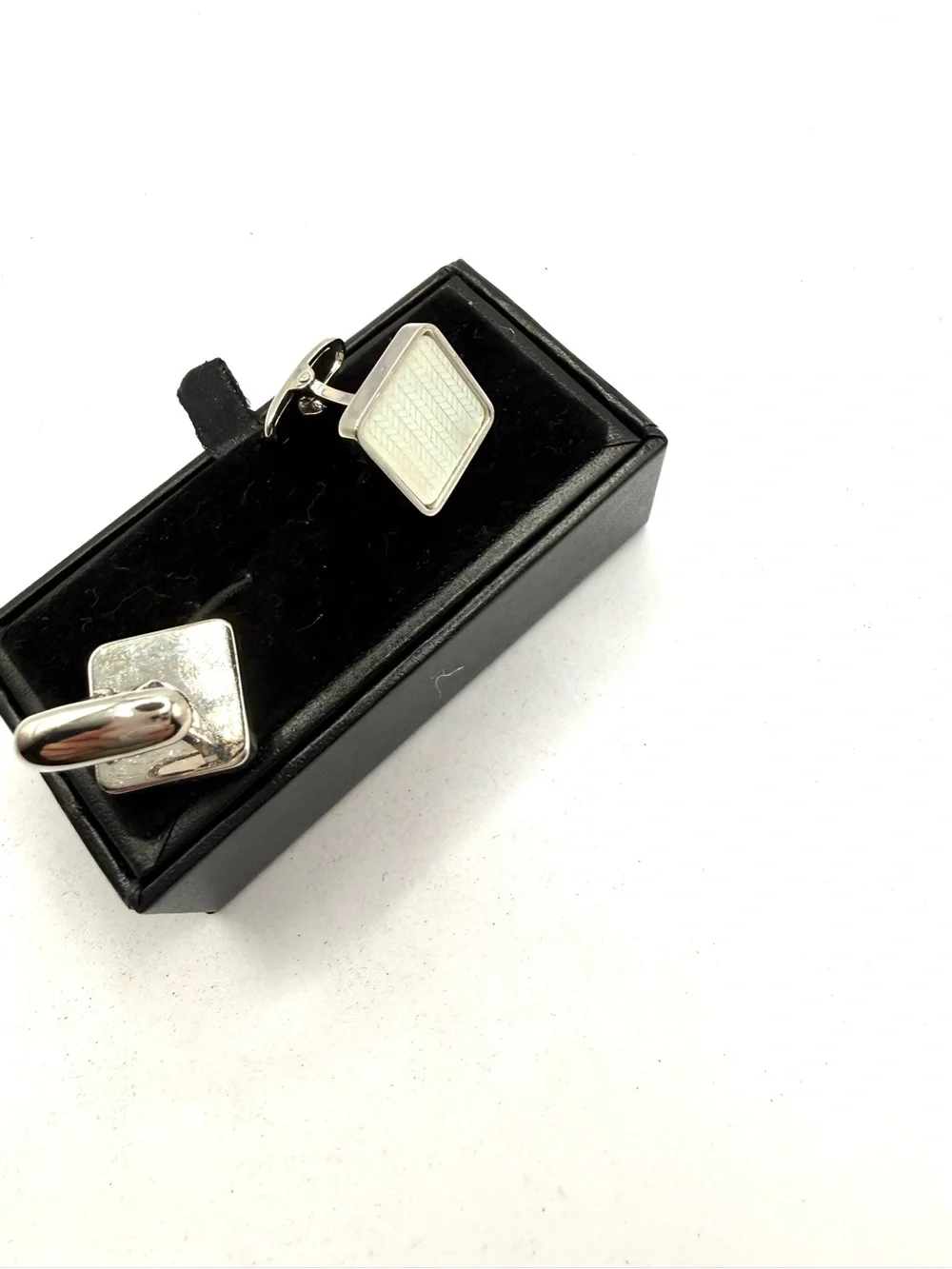 Mother of Pearl Square Cufflinks